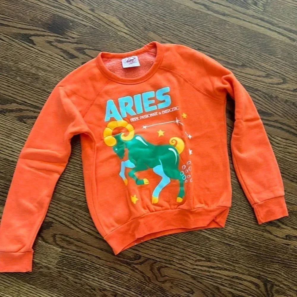 Midnight Rider The Carolita Zodiac Sweatshirt Aries